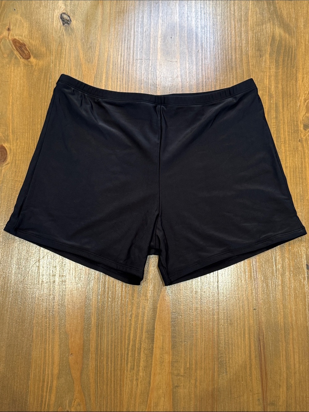 Women’s Black Swim shorts NWOT - 16W